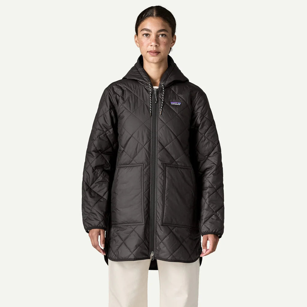 W'S DIAMOND QUILTED PARKA