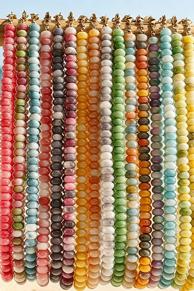 GLASS BEAD NECKLACE