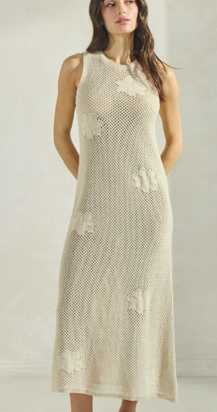 AD1778-FLORAL KNIT