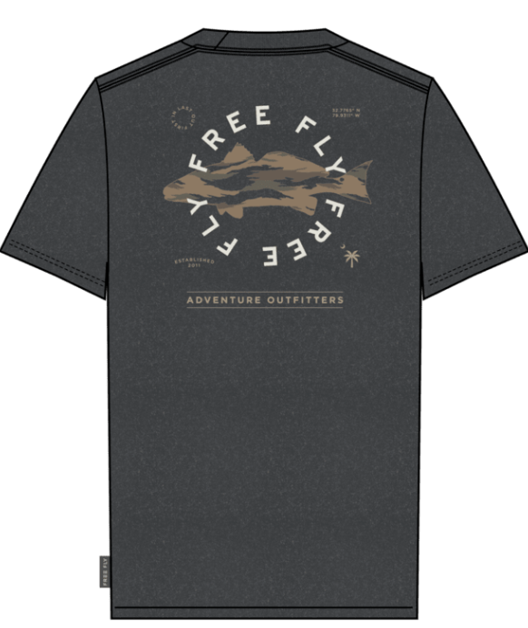 M'S CAMO REDFISH POCKET TEE