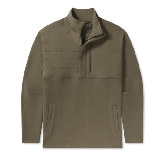 DORADO QUILTED STRETCH PULLOVER