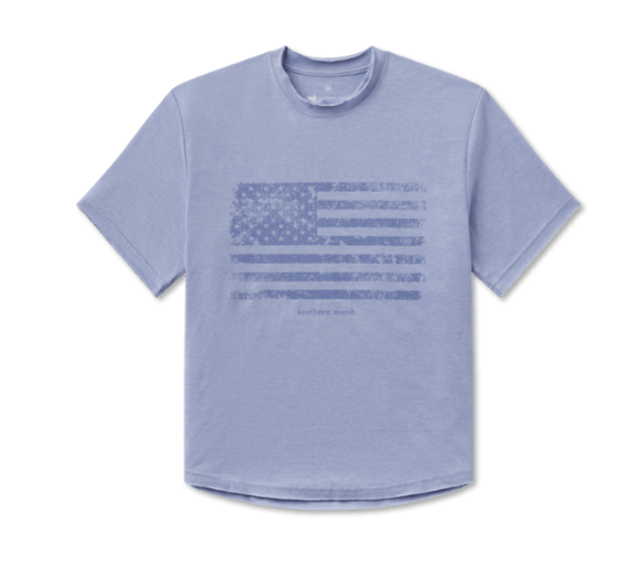 OLIVIA VINTAGE TEE- FLAG