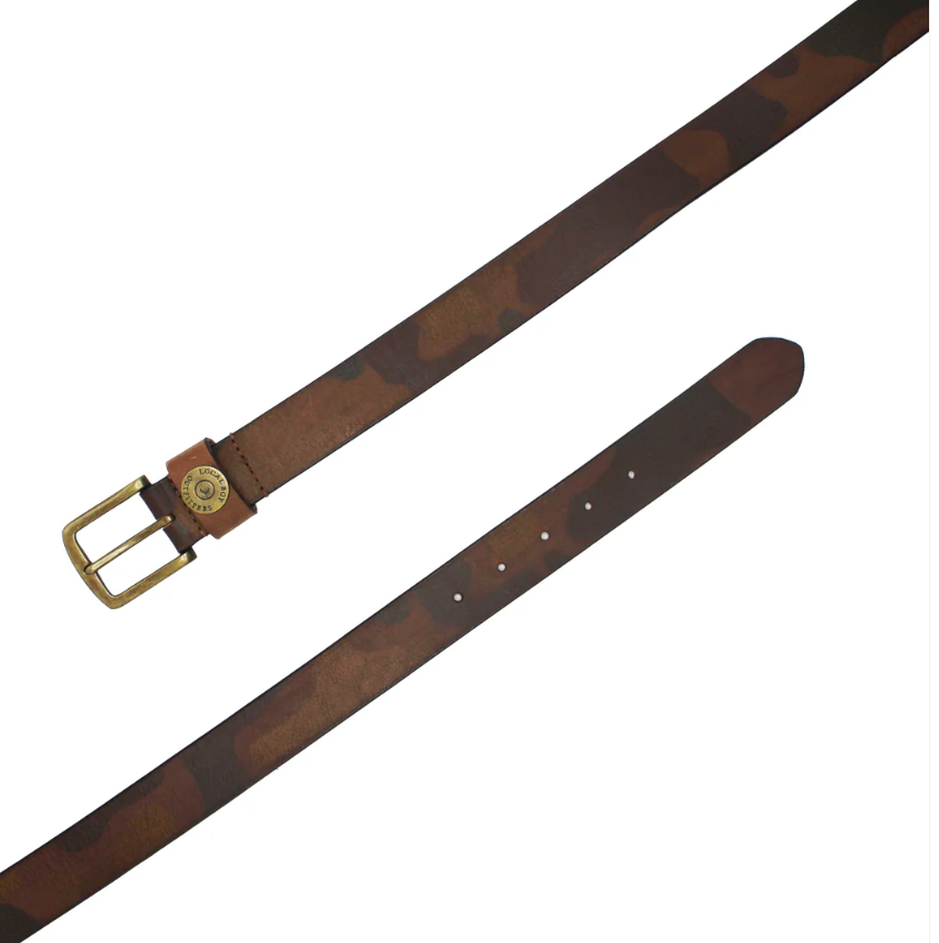 PRINTED LEATHER BELT