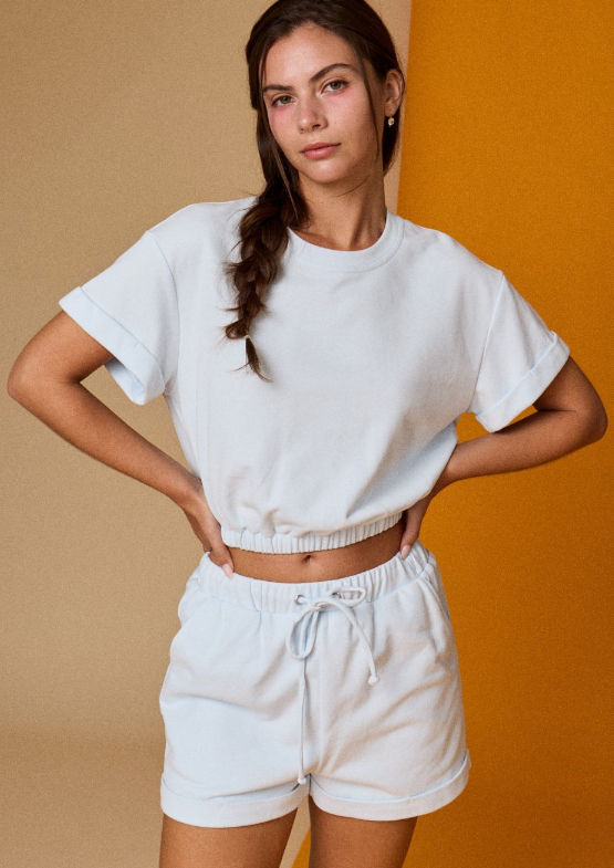 COZY SHORT SLEEVE SET