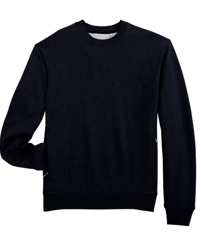 M'S BAMBOO NORTHCOAST FLEECE CREW