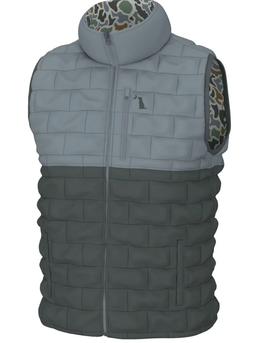 DUCK DOWN REVERSIBLE VEST