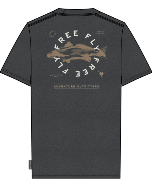 M'S CAMO REDFISH POCKET TEE
