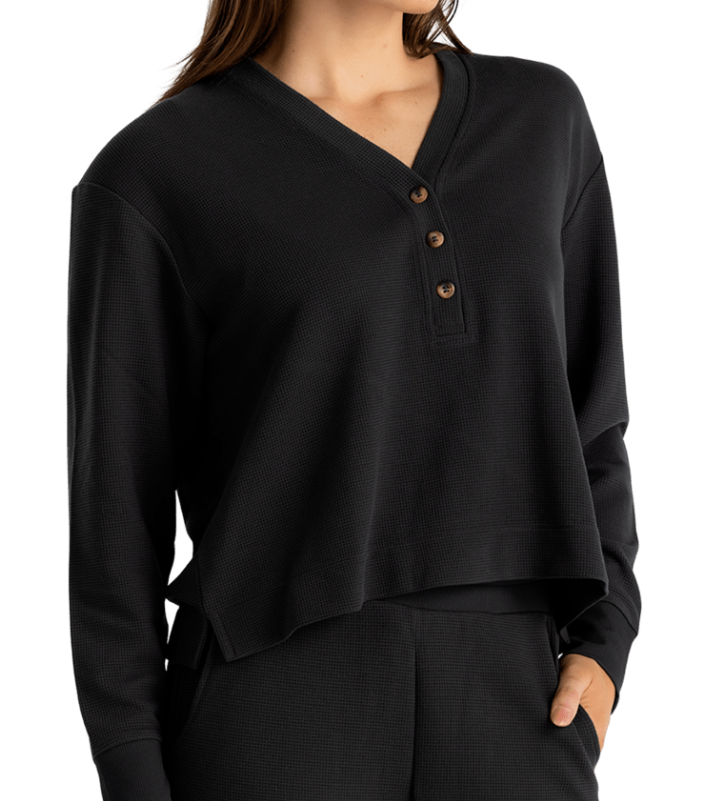 W'S WAFFLE LONG SLEEVE HENLEY