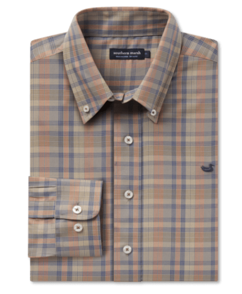 BENTON GRID DRESS SHIRT