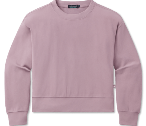 CAROLINE COMFORT CROP CREWNECK