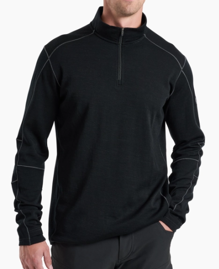 INVIGORATR MERINO 1/4 ZIP