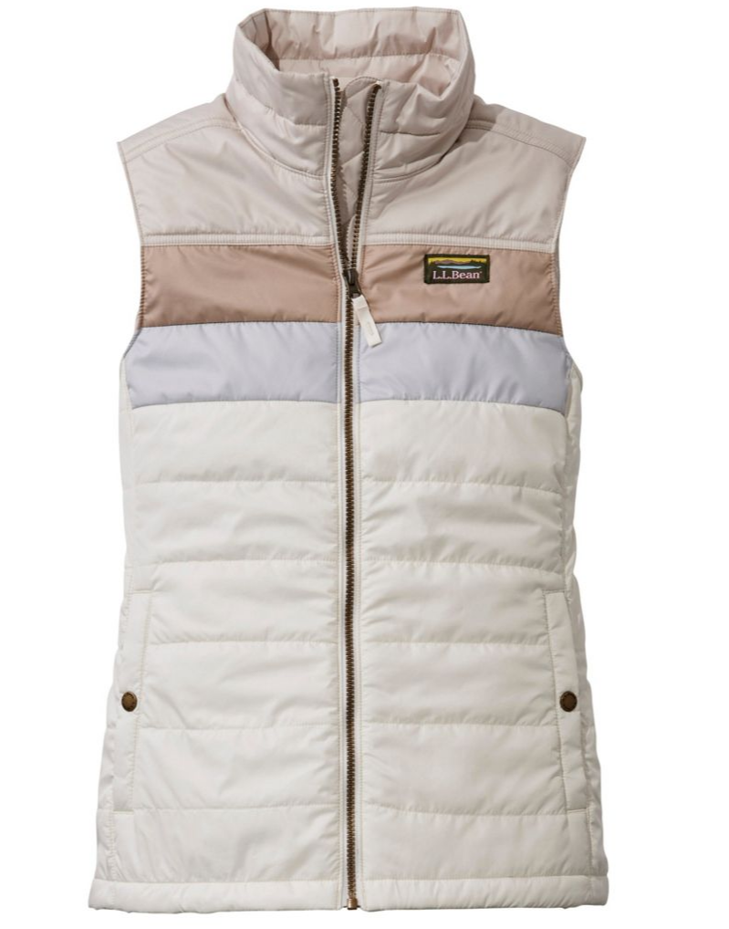 W'S CLASSIC PUFFER VEST COLORBLOCK