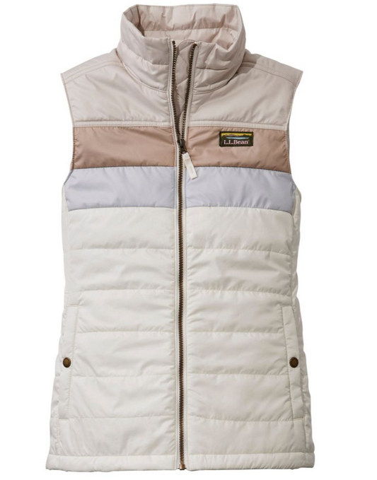 W'S CLASSIC PUFFER VEST COLORBLOCK