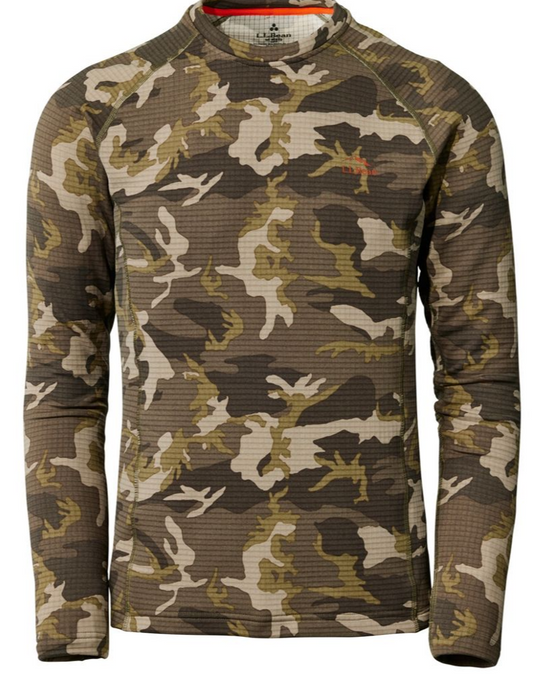 M'S HEAVYWEIGHT BASELAYER CREW PRINT