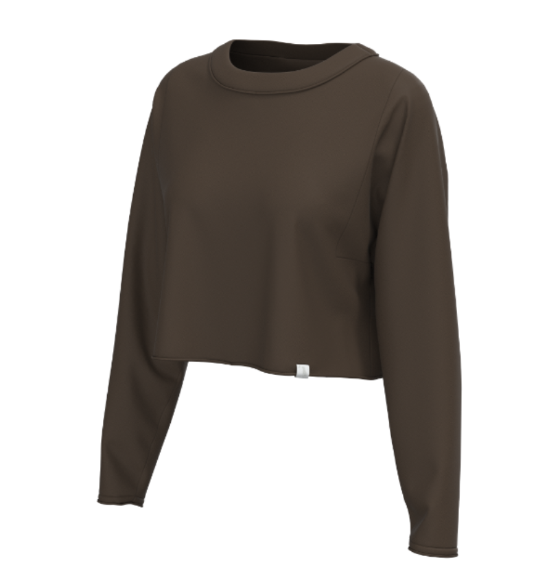 LG BOXY CROP LS TEE