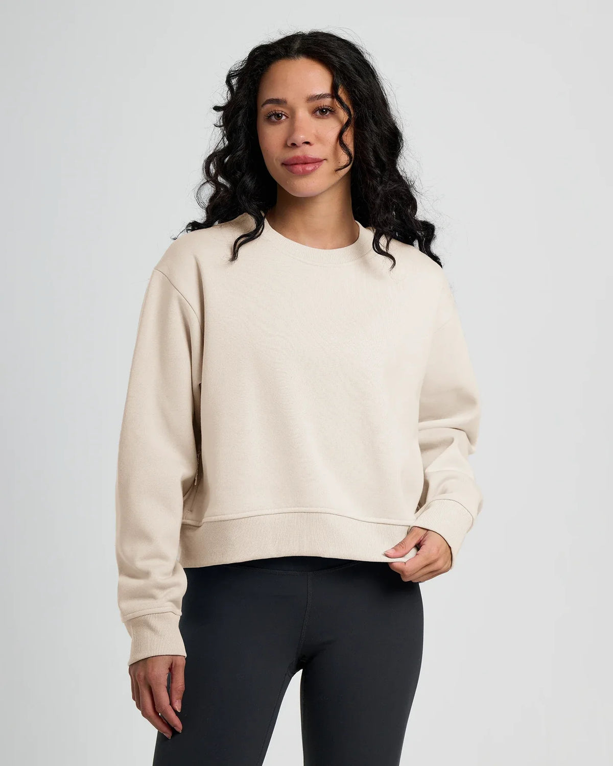 W'SBAMBOO FLEECE CREW