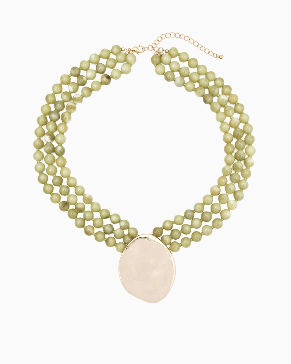 LAYERED STATEMENT NECKLACE