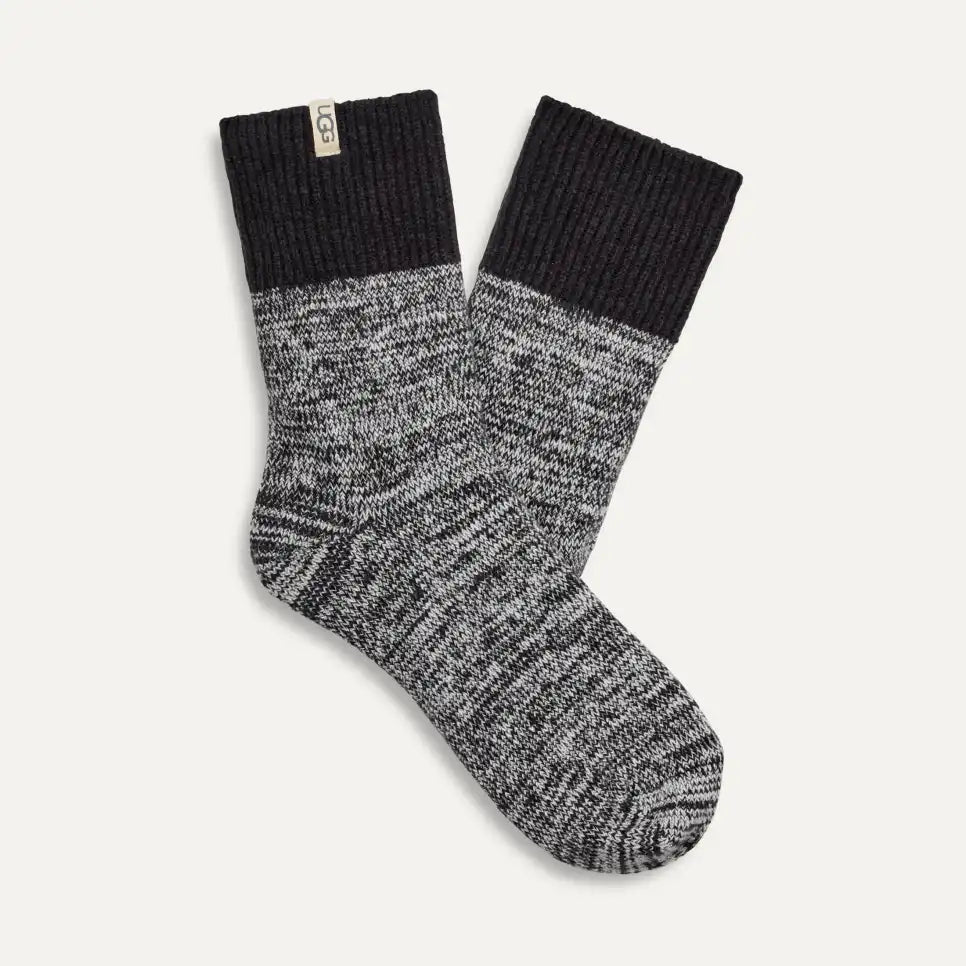 W RIB KNIT SLOUCHY QUARTER