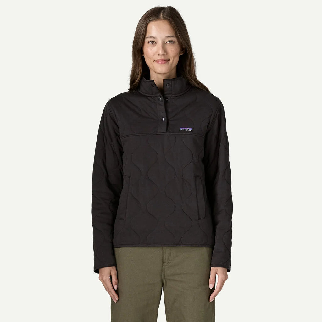 W'S DAILY QUILTED SNAP PULLOVER