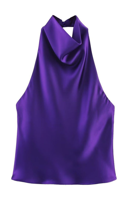 HALTER TANK TOP/SU-F03107