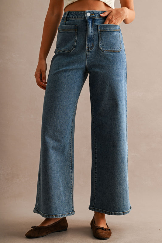 WIDE LEG DENIM/MP6408
