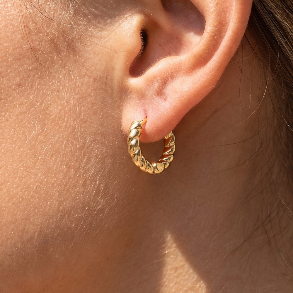 MINI GOLD HOOPS