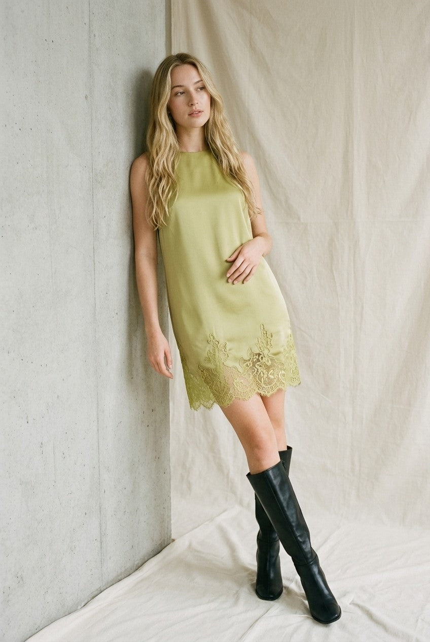 LACE MINI DRESS