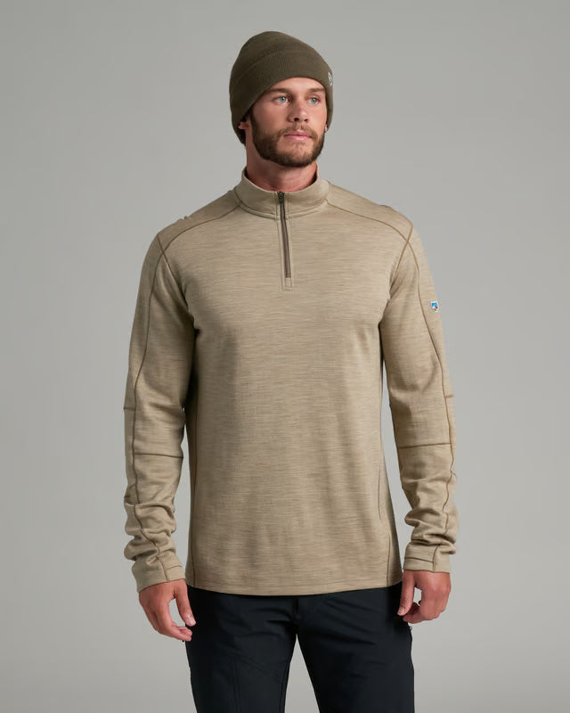 INVIGORATR MERINO 1/4 ZIP
