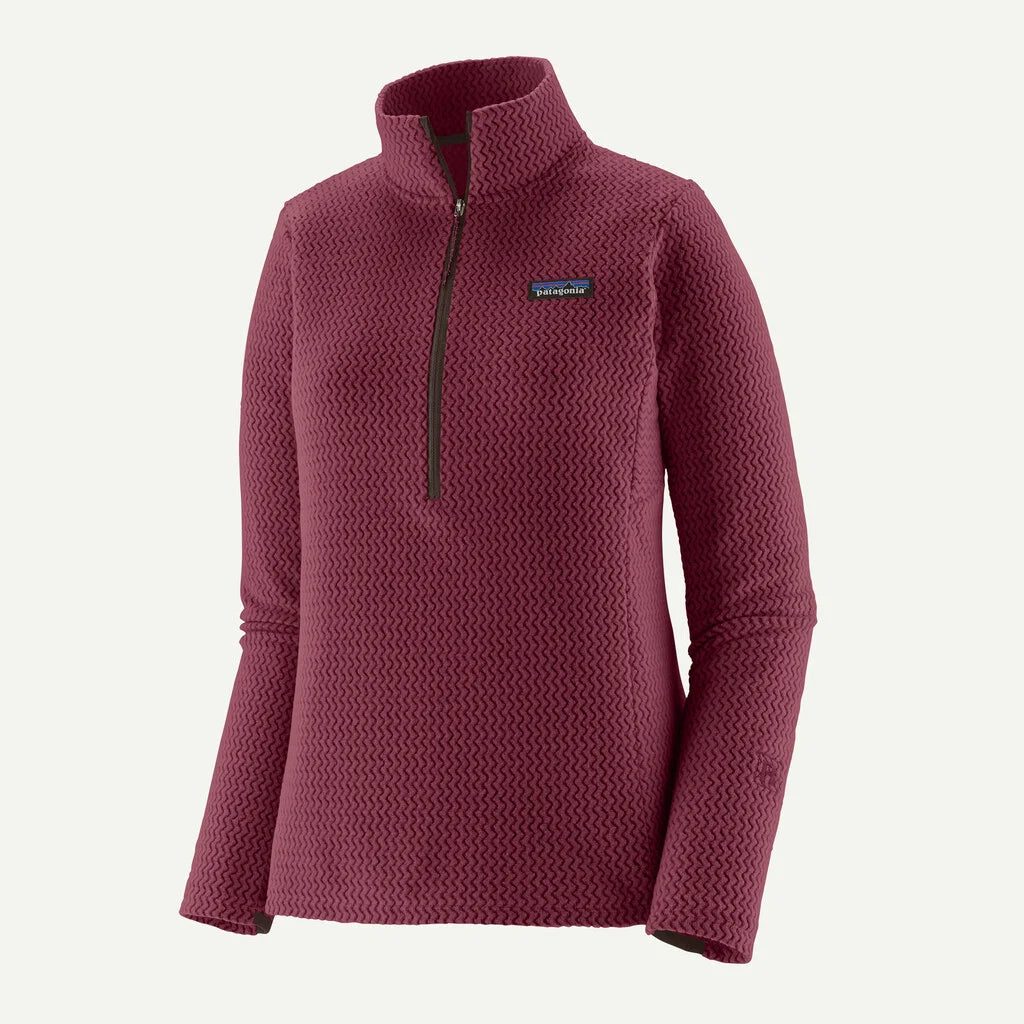 W'S R1 AIRE FLEECE ZIP-NECK