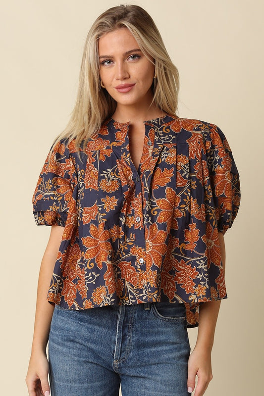 FLORAL BLOUSE