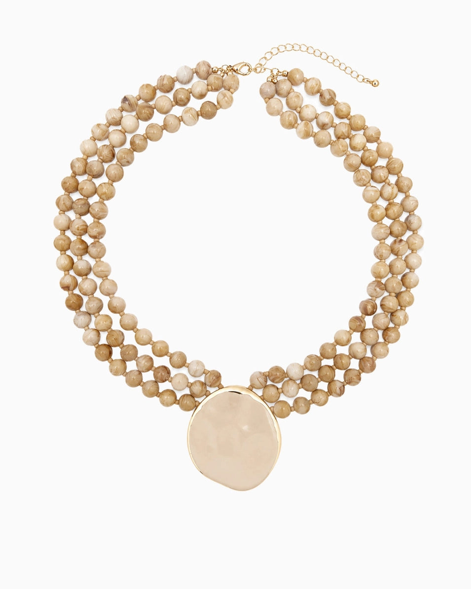 LAYERED STATEMENT NECKLACE
