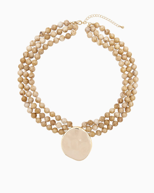 LAYERED STATEMENT NECKLACE