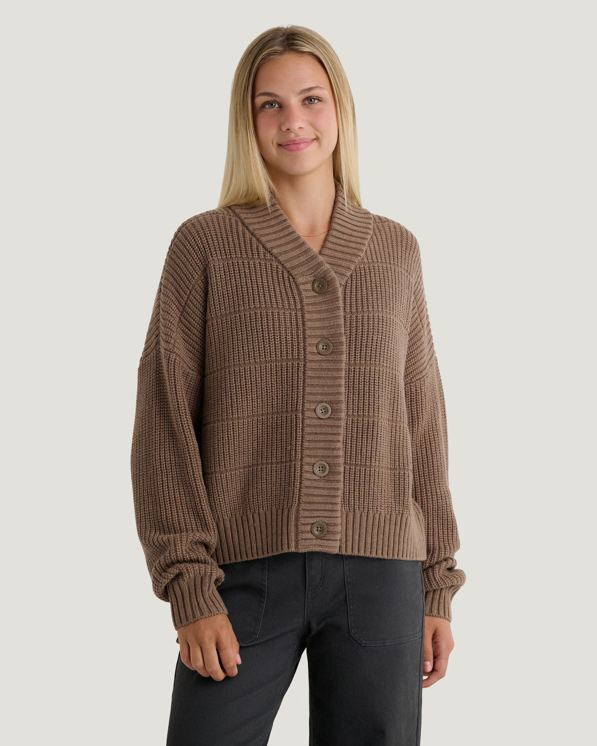 W'S COASTLOOM CARDIGAN SWEATER