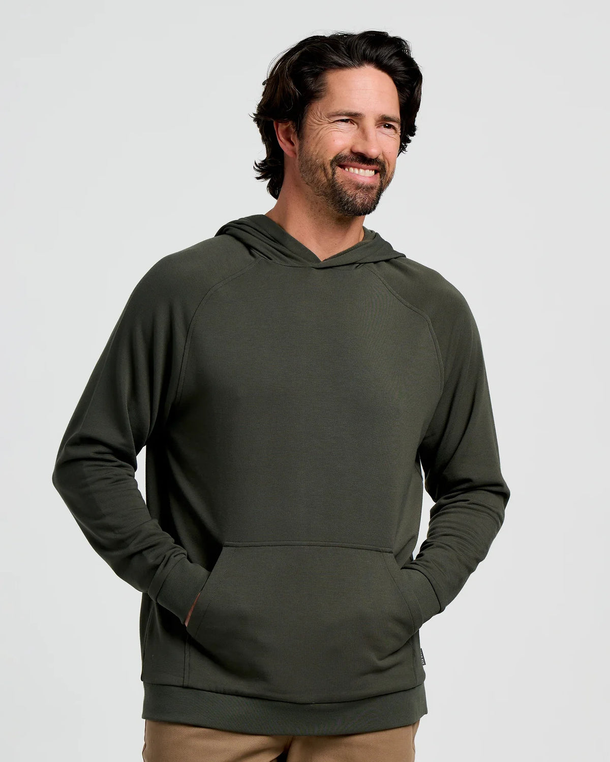 M’S BAMBOO LIGHTWEIGHT FLEECE HOODIE