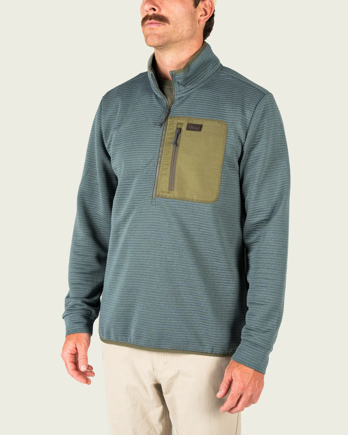 Sullivan 1/4 Zip Mallard Green