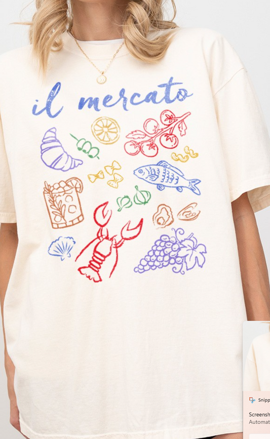 THE ITALIAN MARKET TEE