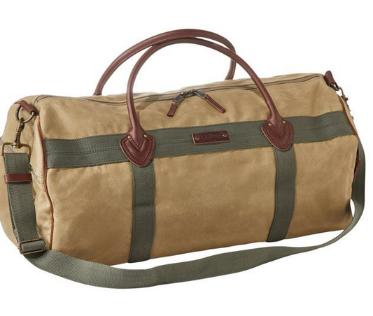 WAXED CANVAS DUFFLE