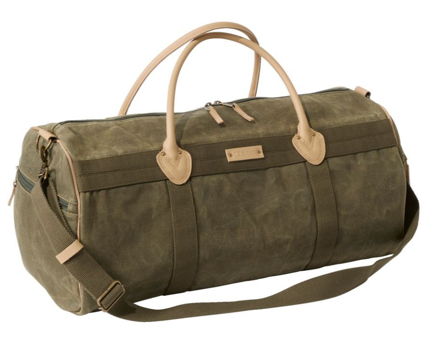 WAXED CANVAS DUFFLE