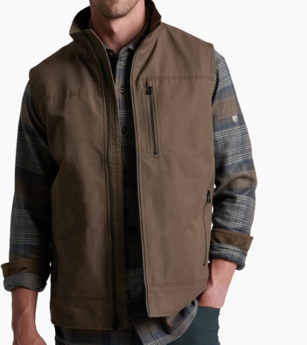 BURR VEST LINED