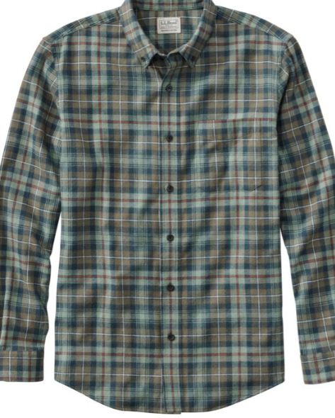 M'S SCOTCH PLAID FLANNEL SHIRT