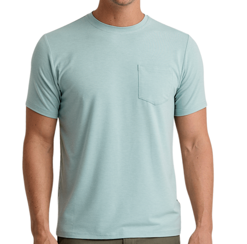 M'S BAMBOO FLEX POCKET TEE
