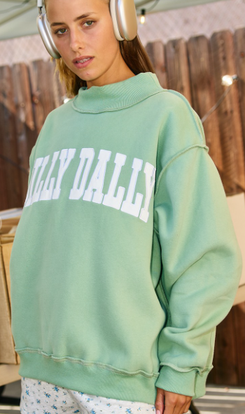 DILLYDALLY MOCK NECK