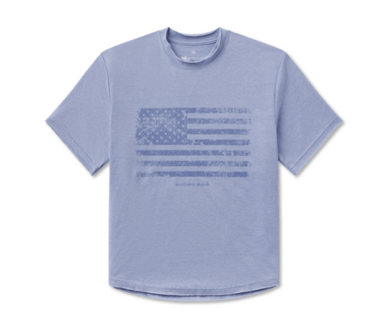 OLIVIA VINTAGE TEE- FLAG