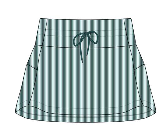MARIE SEERSUCKER ACTIVE SKIRT