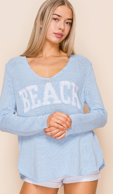 BEACH KNIT SWEATER