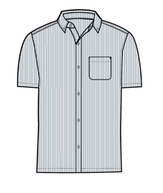 S/S BRIDGE BUTTON DOWN
