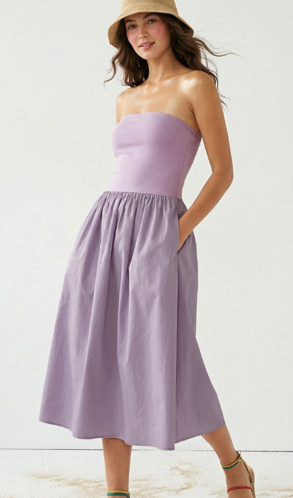 TUBE TOP MAXI