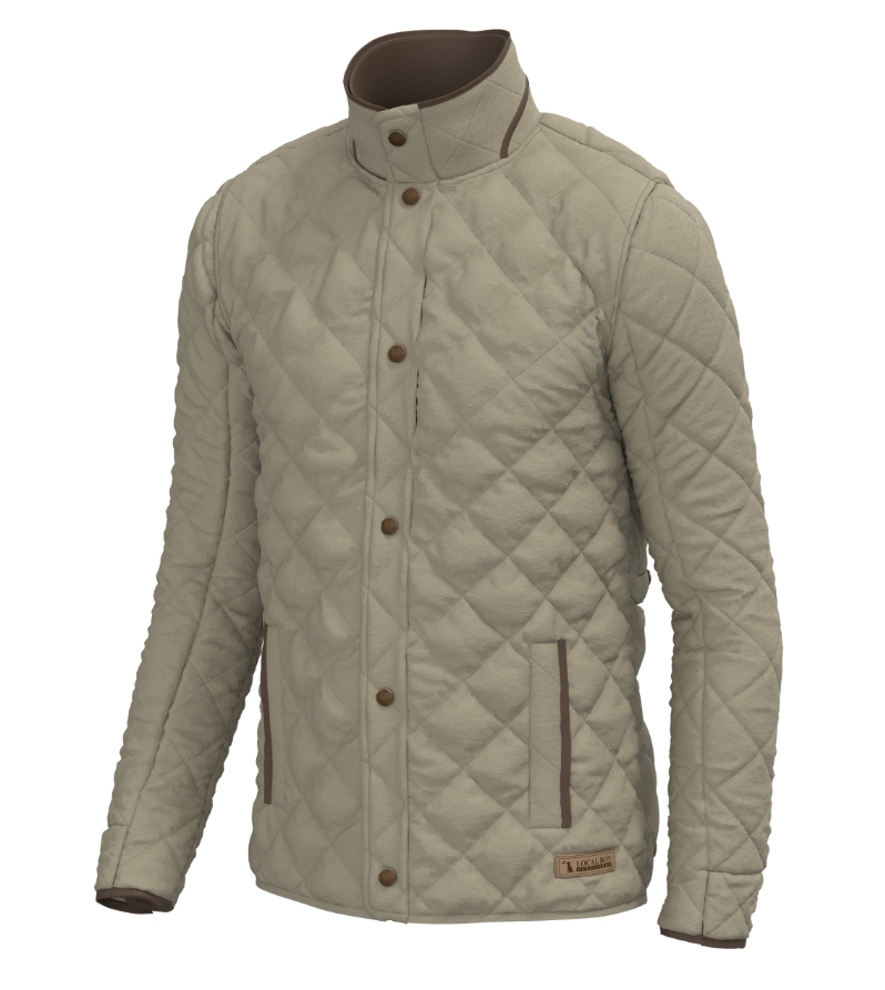 DIAMOND QUILTED JACKET