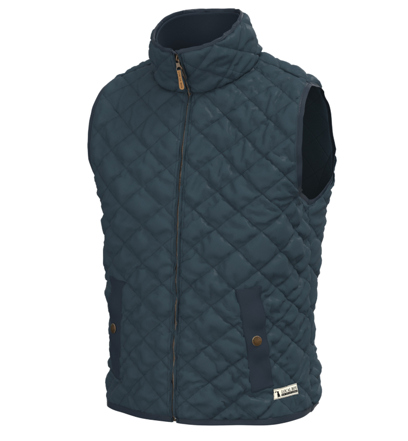 DIAMOND QUILTED VEST