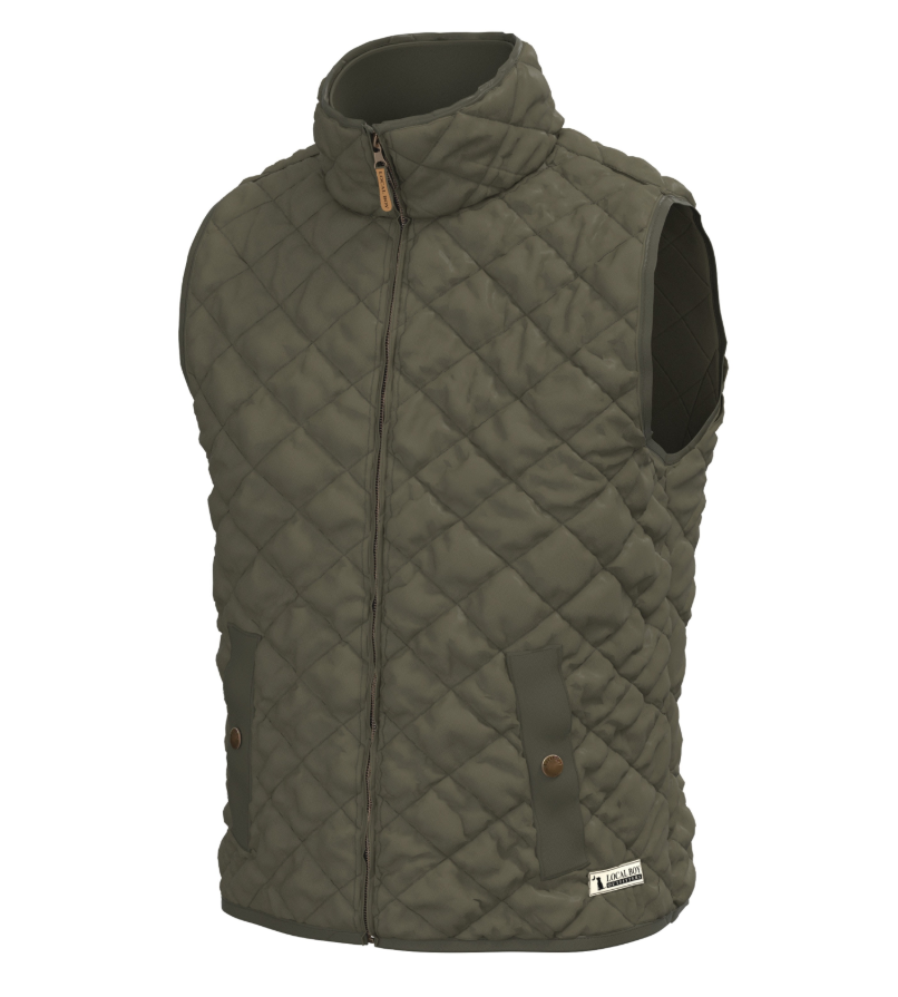 DIAMOND QUILTED VEST